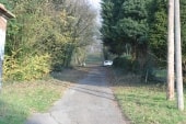 Passage du cimetière de l'Ouest à Mont-St-Aignan